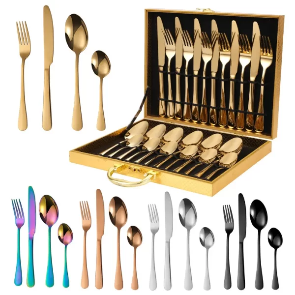 Bulk 24 PC Cutlery Set 4