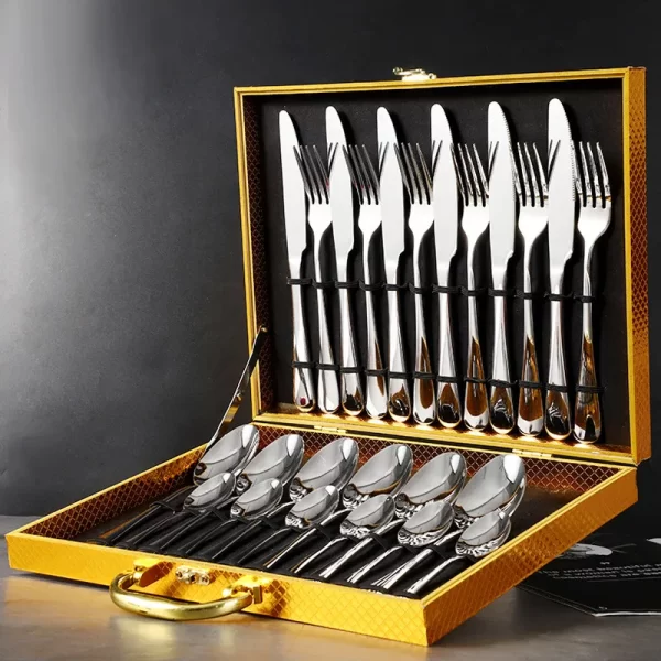 Bulk 24 PC Cutlery Set 5