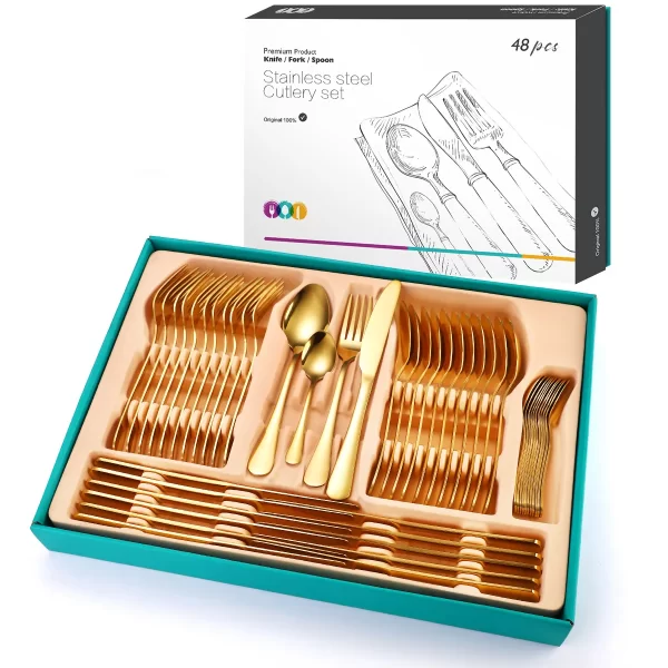 Bulk 48 Piece Cutlery Set 2