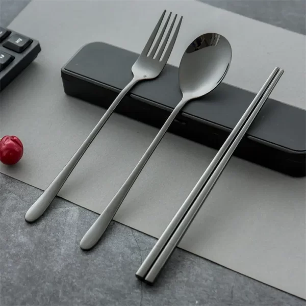 Custom Travel Cutlery Set 4