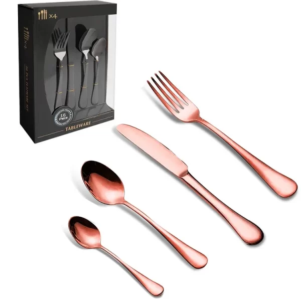 Wholesale Flatware Sets for 16 4