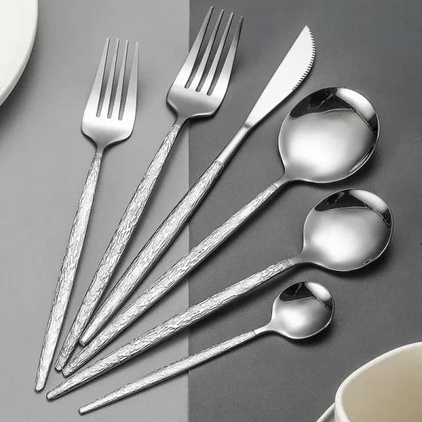 Wholesale Hammered Flatware 1