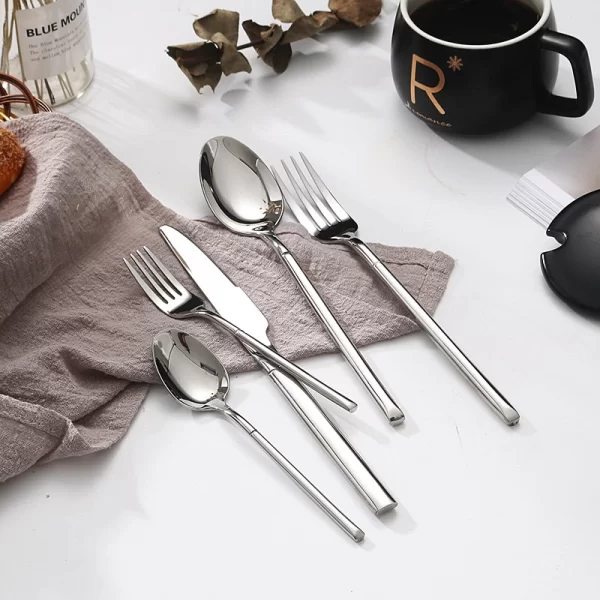 silver flatware set wholesale