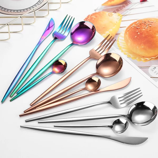 stainless steel cutlery set custom